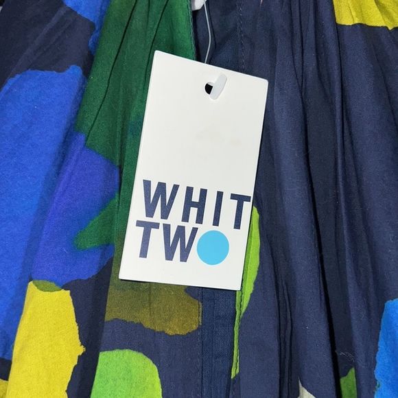 ANTHROPOLOGIE BY WHIT TWO FLORAL HALTER MIDI DRESS NEW NWT XS - Picture 14 of 14